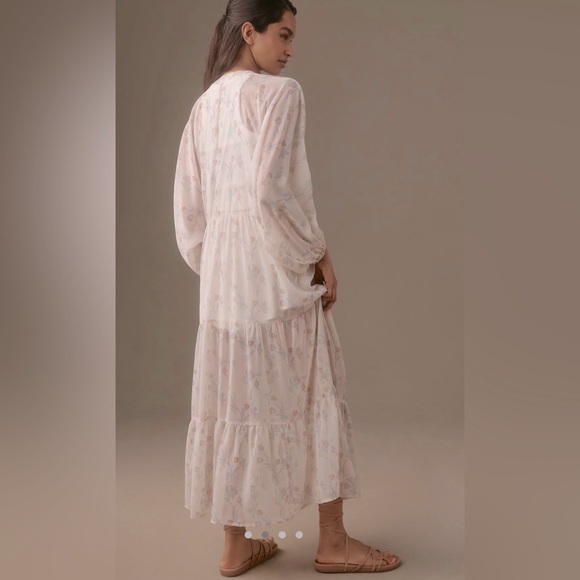 Anthropologie Floral Tiered Duster - NWT - Picture 2 of 4